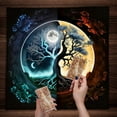 thumbnail image 4 of SIEYIO Trees Of Life Altars Cloth Tarots Cards Tablecloth Tapestry Witchcrafts Supply, 4 of 12