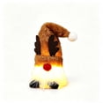 thumbnail image 3 of Lighted Gnomes Christmas Decorations Handmade Santa Stuffed Gnome,Home Tabletop Ornaments Christmas Plush Gnome for Home Office Table Fireplace Mantel Xmas Party Decor Gift Xmas Stocking Stuffers, 3 of 8