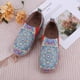 thumbnail image 4 of Slip On Flats Zapatos Casuales Lona para Mocasines Pintados Con Arte Mujer Antideslizante Transpirable Cómodo Viajes Al Aire Libre, 4 of 9