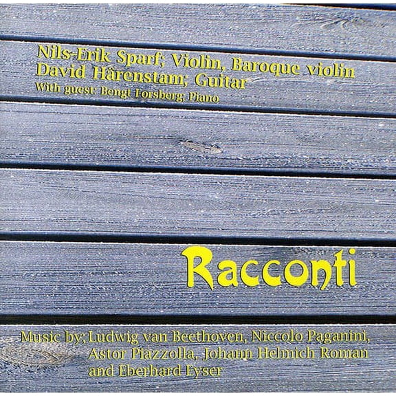 Duo Sparf Harenstam - Racconti - Music & Performance - CD