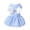 Blue, variant on opvise Pet Dress Round Neck Sleeveless Eye-catching Cotton Pet Puppy Dog Angel Wings Dress Brick Red