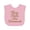 AD-Pink, variant on Inktastic These Rolls Are Homemade Funny Quote Boys or Girls Baby Bib
