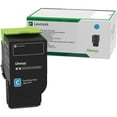 thumbnail image 2 of Lexmark Unison Original Standard Yield Laser Toner Cartridge - Cyan - 1 Each - 1000 Pages, 2 of 2