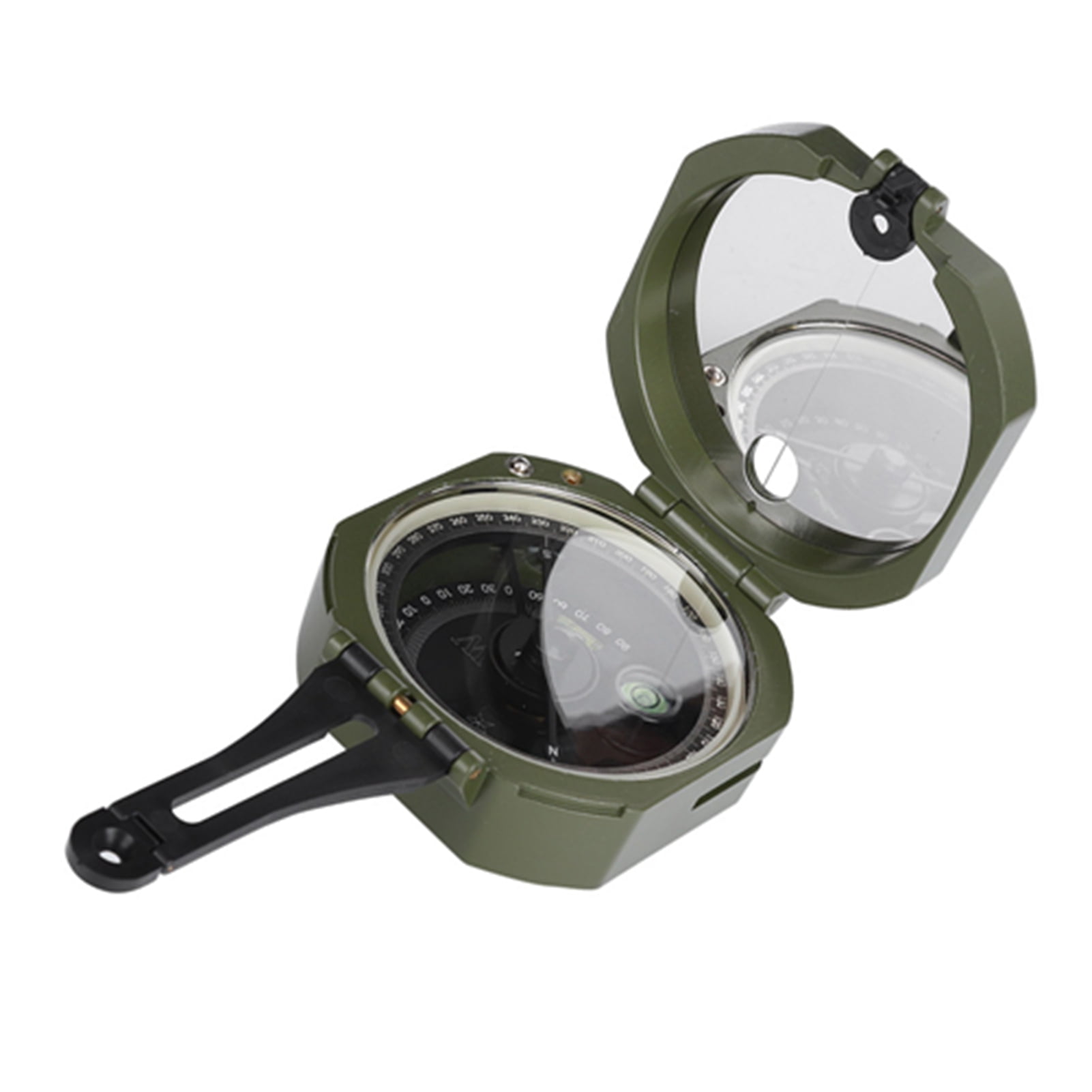 Professional Outdoor High Accuracy Geological Compass Waterproof Fluorescent