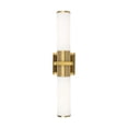 thumbnail image 2 of AC11772WB Artcraft Lighting Positano - 2 Light Bath Vanity-4.7 Inches Tall and 20.8 Inches Wide-Brushed Brass Finish-White Glass Color, 2 of 6