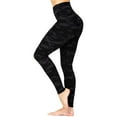 thumbnail image 2 of Bigersell Women Yoga Pants Stretchy Yoga Full Length Pants Women's Print Sport High Waist Yoga Pocket Short Training Running Yoga Pants Yoga Pants with Elastic Waist for Ladies, 2 of 7