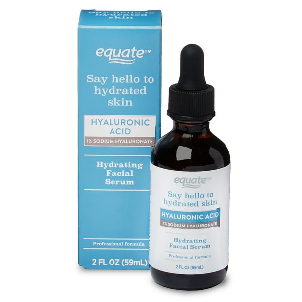 Equate Beauty Hyaluronic Acid Hydrating Serum, 2 fl oz