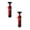 Red-2Pcs, variant on Fishing Line Spooler 5.12 Inch Mini, Portable Adjustable Line Winder for Spinning Reel & Baitcaster, Multifunctional Spooling Device for Fishing Gear Maintenance at Home or On the Water