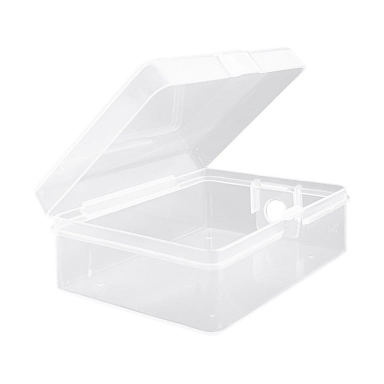 YLLSF fishing Bait Tackle Box Transparent plastic bait box 70×50
