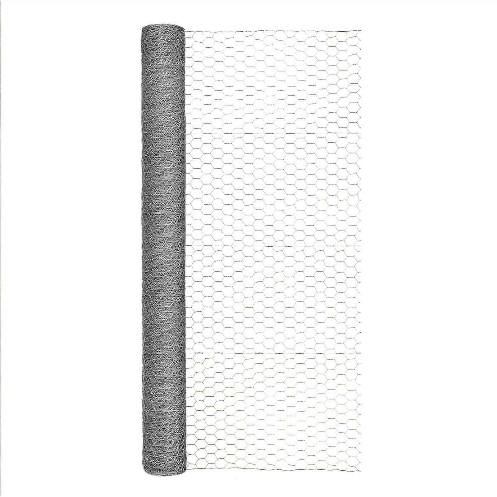 Garden Zone 50 ft. X 48 in. Galvanized Steel Poultry Netting