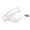 White, variant on Ventilated Open Top Sun Hat with Adjustable Strap Soft Mesh Hat for Men Women Hiking Camping Beach Activity Wear