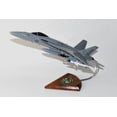 thumbnail image 2 of VFA-105 Gunslingers (AC/413) F/A-18E Model, Navy, 1/40th (18") Scale, Mahogany, 2 of 8