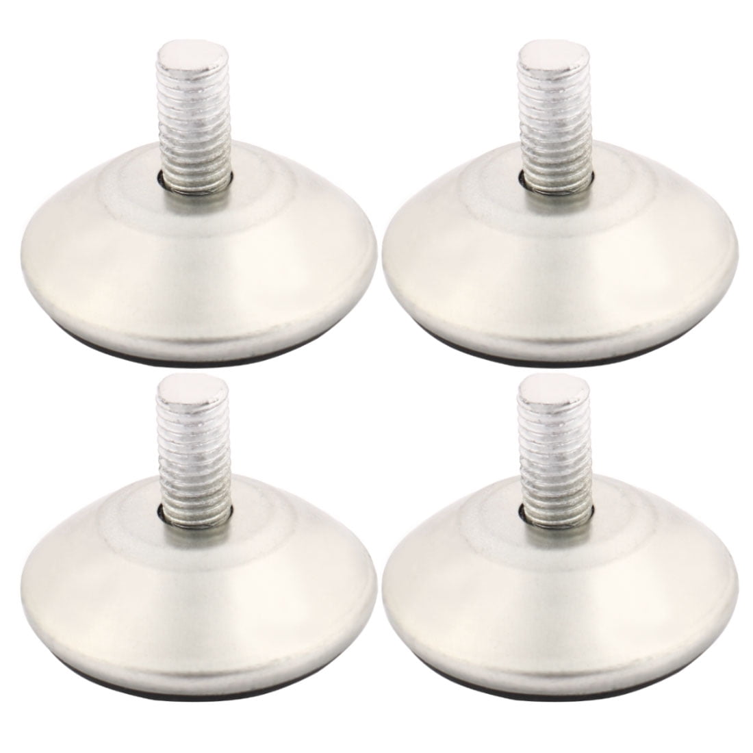 Unique Bargains 15mm Thread Length Chair Glides Furniture Levelers 4Pcs