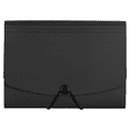 thumbnail image 1 of Lojalitet Pocket File Folder Letter Size Accordion File Organizer, Plastic Document Folder,Black, 1 of 5