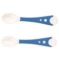 thumbnail image 3 of Cuchara de Bebé, Cómoda Cuchara de Comida para Bebés de Silicona Fácil de Almacenar para Niños, 3 of 7