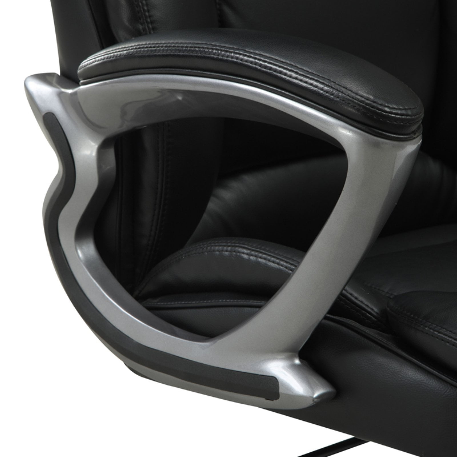 Serta Executive Big Tall Puresoft Office Chair Smooth Black