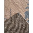 thumbnail image 7 of HAND KNOTTED WOOL FLORAL MODERN AREA RUGS - 5'x8', Rectangle Shape, Beige Color, Classic Traditional Design, Low Pile Handmade Area Rugs for Living Room, Bed Room (N00913), 7 of 7