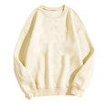 thumbnail image 4 of Goodeals Women's Love Graphic Sweatshirt Love Heart Valentines Day Sweatshirt Sweater Pullover Cute Funny Gifts Clothes for Teen Girls(Beige,S)Reduced, 4 of 4