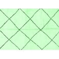 thumbnail image 1 of Ahgly Company Indoor Rectangle Solid Emerald Green Modern Area Rugs, 8' x 12', 1 of 4