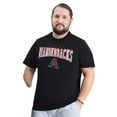 thumbnail image 2 of Men's G-III Sports by Carl Banks Black Arizona Diamondbacks Adaptive Classic Team Spirit T-Shirt, 2 of 6
