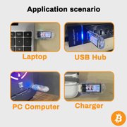 NerdMiner V2 300KH Nerdminer Dongle USB 3W Bitcoin Solo Lottery Miner Win BTC Miner with Low Power Consumption WiFi Connection USB-A Power