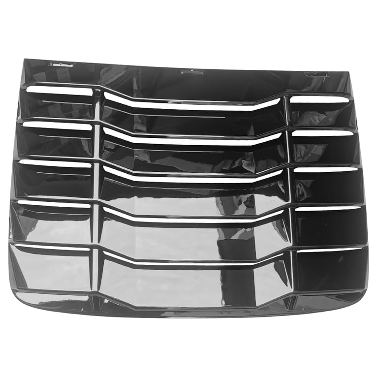 Louver Fits Honda Civic 2016~2021 BodySide Air Vent Window Cover Gloss Black Red Louver Fits Honda Civic 2016~2021 BodySide Air Vent Window Cover Gloss Black Red