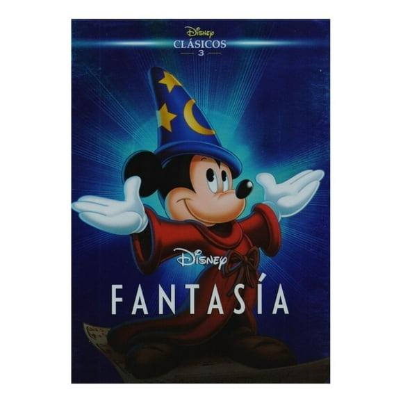 Fantasia Disney Clasicos 3 Pelicula Dvd DISNEY PIXAR Fantasia Disney Clasicos 3 Pelicula Dvd