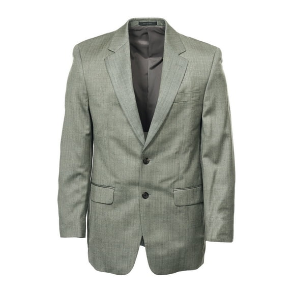 Lauren Ralph Lauren Mens Silk/Wool 2 Button Sport Coat Jacket (36R, Beige)