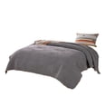 thumbnail image 3 of Benjara Reversible 2 Piece Twin Size Quilt Set with Stripes Pattern- Multicolor, 3 of 6