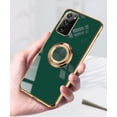 thumbnail image 2 of Galaxy S20 Plus Ring Holder Case Glitter Sparkle Plating Case for Women Girls 360 Rotation Kickstand Support Car Mount Shockproof Bumper TPU Cover Case for Samsung Galaxy S20 Plus 6.7"-Green, 2 of 8