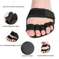 thumbnail image 3 of Toe Straightener Splint, Hammer Toe Cushions Pads Toe Alignment Loops, Metatarsal Pads Bunion Guard Separators, Toe Support Brace Wraps, 3 of 7