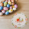 thumbnail image 5 of Matoen Spring Round Placemats Floral Embroidered Placemat Doilies for Table Bunny Table Placemat for Home Dining Holiday Kitchen Table Decoration, 5 of 6