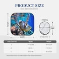 thumbnail image 3 of Haiem Sea Turtle Swims Car Windshield Sun Shade (2 Pieces) Foldable Windshield Sun Shade Car Accessories for Truck SUV Pickup-Large, 3 of 7