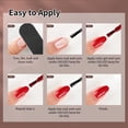 thumbnail image 6 of JODSONE 60Pcs Soak Off Gel Nail Polish Set 55 Colors Base Glossy Matte Top Coat Salon Home DIY Kit, 6 of 8