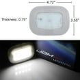 thumbnail image 2 of Xenon White Portable USB Rechargeable Magnetic Mount LED Dome Ceiling Lamp For Car Truck RV Boat, Also Household Use In Basement Closet Storage Room, etc, 2 of 9