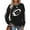 Black, variant on ZJXFGS Ladies Football Sweatshirtsfootball Pullover Womenfootball Crewneck Womenfootball Mom Sweatshirts for Women Green L