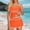 01Orange, variant on asdoklhq Plus Size Bathing Suit Womens Bathing Suits Tankinis Women's Conservative Swimsuit Printing Plus Boyshort Three-Piece Set Swimsuit Suit Navy S