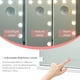 Topbuy Vanité Maquillage Miroir Miroir Cosmétique Hollywood avec 15 Ampoules LED & Contrôle Tactile – image 5 sur 6