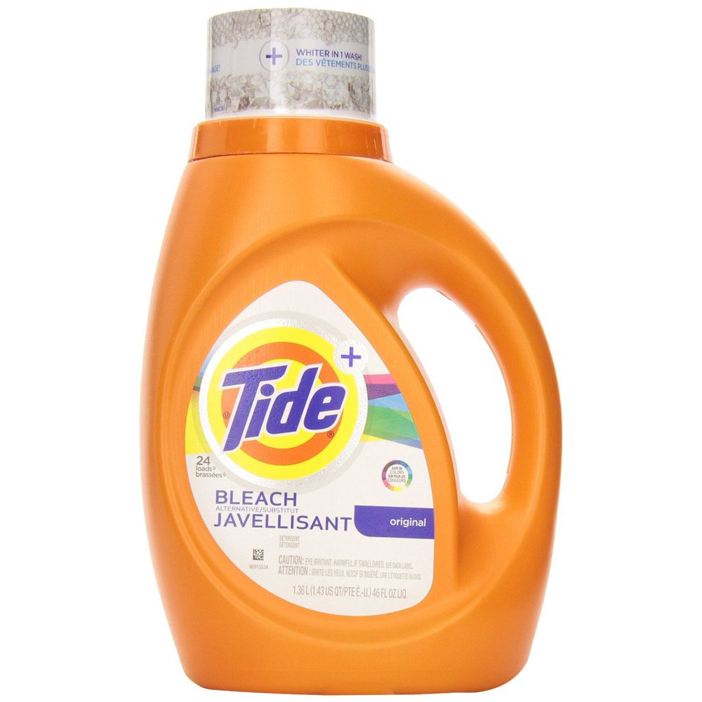 6 PACKS Tide Plus Bleach Alternative Liquid Laundry Detergent 46 oz