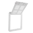 thumbnail image 1 of Inside Pet Door, Cat Screen Door Screw Installation  Prevention  For Pet Cage White S, 1 of 8