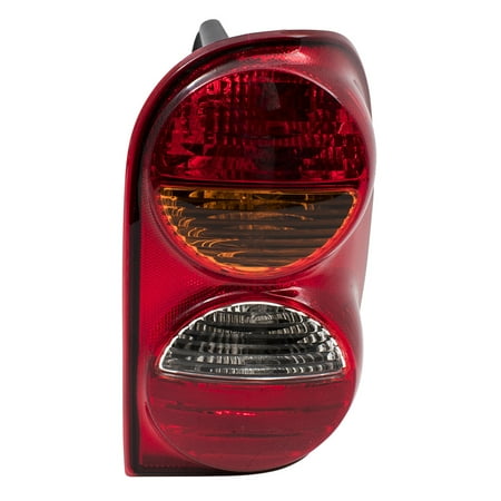 Brock Taillight Tail Lamp With Harness Bulbs Sockets Penger Brock Taillight Tail Lamp With Harness Bulbs Sockets Penger Replacement For 02 04 Jeep Liberty 55155828ah