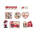 thumbnail image 4 of Bandeja escalonada para San Valentín, letrero de madera para compromiso, boda Estilo B, 4 of 9