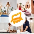 thumbnail image 4 of Topboutique Fascia Cellulite Massager Neck Shoulder Back Resin Massager Face Massage Tools Body Massager Handheld Massager Guasha Scraping Tool Eliminating Excess Body Fat Deposition,Yellow, 4 of 7