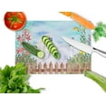 thumbnail image 2 of Carolines Treasures CK1213LCB Maltese Spring Glass Cutting Board, Large, 2 of 2