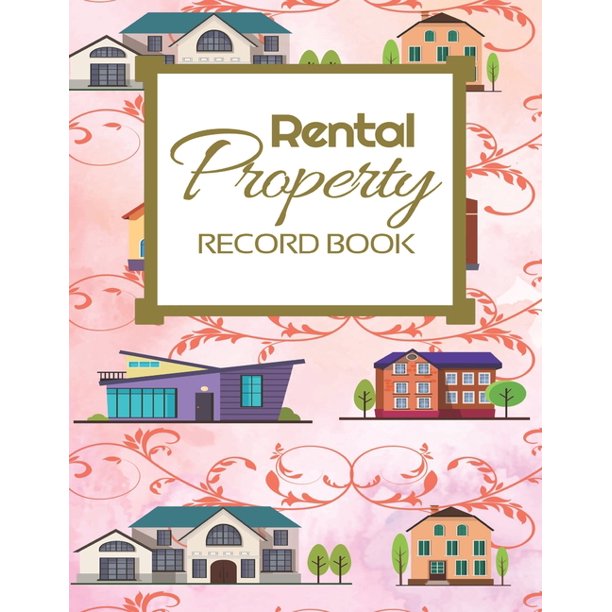 Rental Property Record Book Rental Property Landlord