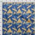 thumbnail image 3 of oneOone Cotton Silk Fabric Rectangle & Triangle Geometric Print Sewing Fabric BTY 42 Inch Wide, 3 of 4