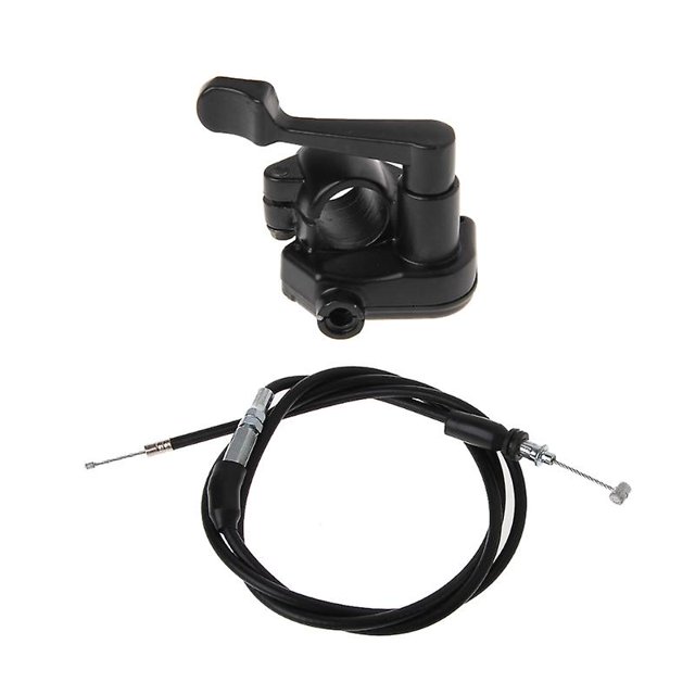 Equipo de ciclismo 7/8 "22mm motocicleta palanca de control del pulgar, negro Feliz Sencillez