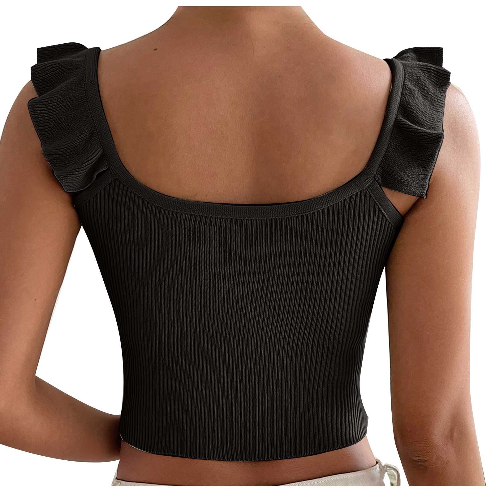 Rest&Recreation☆大人気♪RR STRAP CROP TOP(2color) Rest&Recreation☆大人気♪RR STRAP CROP TOP(2color