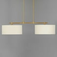 thumbnail image 3 of 10016OMNAB-Maxim Lighting-Bongo - 2 Light Linear Pendant-9.75 Inches Tall and 16 Inches Wide-Natural Aged Brass Finish, 3 of 5