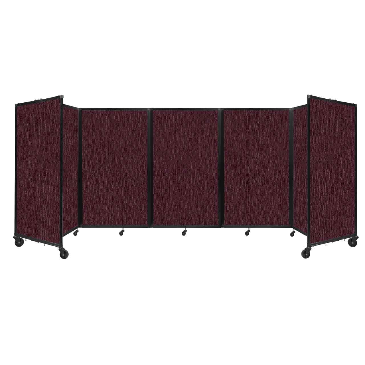 "Versare Room Divider 360 Portable Wall Partition 5 Panels Wide 14